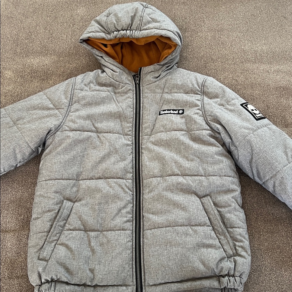 Timberland Boys' Full Zip Heavyweight Puffer Jacket | 14/16